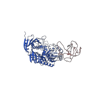 12884_7ogm_O_v1-1
A cooperative PNPase-Hfq-RNA carrier complex facilitates bacterial riboregulation. PNPase-3'ETS(leuZ)-Hfq