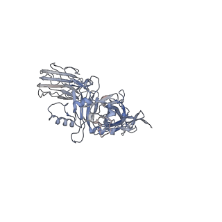 20104_6okt_H_v1-3
CDTb Double Heptamer Long Form Mask 1 Modeled from Cryo-EM Map Reconstructed using C7 Symmetry