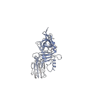 20104_6okt_M_v1-3
CDTb Double Heptamer Long Form Mask 1 Modeled from Cryo-EM Map Reconstructed using C7 Symmetry