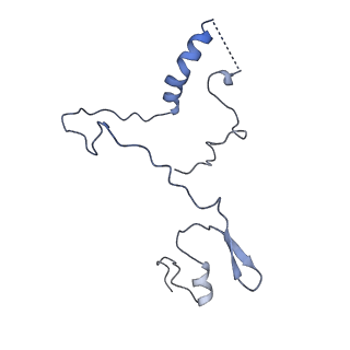 3843_5oom_9_v1-5
Structure of a native assembly intermediate of the human mitochondrial ribosome with unfolded interfacial rRNA