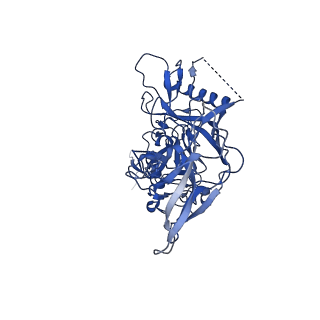 20191_6ot1_E_v1-0
Cryo-EM structure of vaccine-elicited antibody 0PV-b.01 in complex with HIV-1 Env BG505 DS-SOSIP and antibodies VRC03 and PGT122