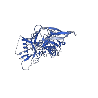 20191_6ot1_P_v1-0
Cryo-EM structure of vaccine-elicited antibody 0PV-b.01 in complex with HIV-1 Env BG505 DS-SOSIP and antibodies VRC03 and PGT122