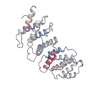 13075_7ouf_C_v1-1
Structure of the STLV intasome:B56 complex bound to the strand-transfer inhibitor XZ450