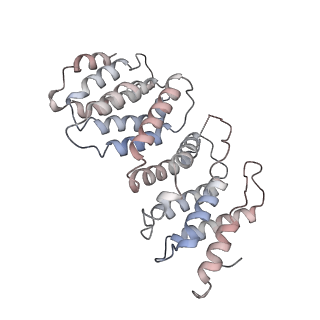 13077_7ouh_F_v1-1
Structure of the STLV intasome:B56 complex bound to the strand-transfer inhibitor bictegravir