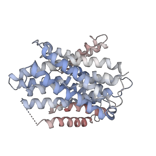 13163_7p1k_A_v1-2
Cryo EM structure of bison NHA2 in nano disc structure