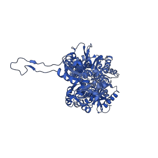 17350_8p1i_C_v1-1
Single particle cryo-EM co-structure of Klebsiella pneumoniae AcrB with the BDM91288 efflux pump inhibitor at 2.97 Angstrom resolution
