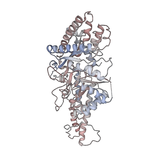 17385_8p39_A_v1-0
Cryo-EM structure of the anaerobic ribonucleotide reductase from Prevotella copri in its dimeric, dGTP/ATP-bound state