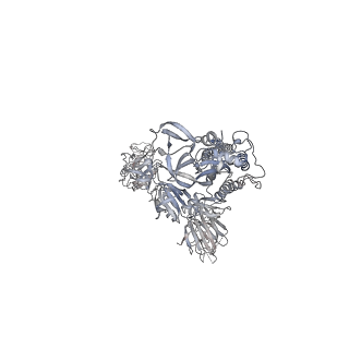 12085_7p7a_E_v1-2
SARS-CoV-2 spike protein in complex with sybody#68 in a 2up/1flexible conformation