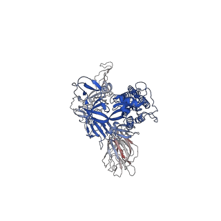 12086_7p7b_A_v1-2
SARS-CoV-2 spike protein in complex with sybody no68 in a 1up/2down conformation
