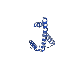 20281_6pa7_A_v1-2
The cryo-EM structure of the human DNMT3A2-DNMT3B3 complex bound to nucleosome.