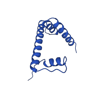 20281_6pa7_H_v1-3
The cryo-EM structure of the human DNMT3A2-DNMT3B3 complex bound to nucleosome.