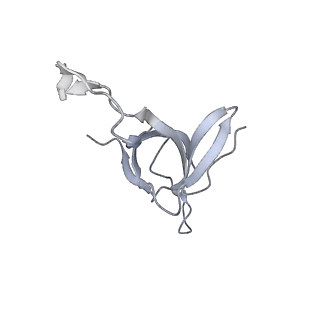 13293_7pbj_Af_v1-1
Cryo-EM structure of the GroEL-GroES complex with ADP bound to both rings ("wide" conformation).