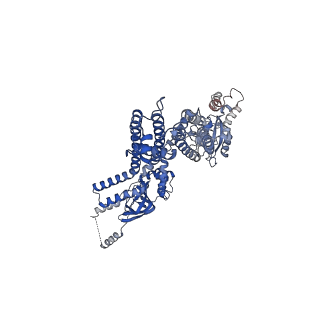20295_6pby_C_v1-2
Single particle cryo-EM structure of the voltage-gated K+ channel Eag1 3-13 deletion mutant bound to calmodulin (conformation 1)
