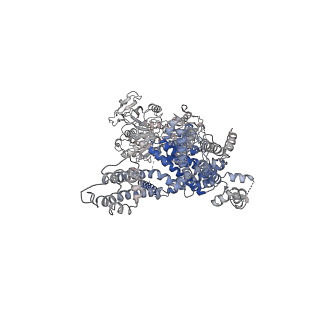 20369_6pkx_A_v1-2
Cryo-EM structure of the zebrafish TRPM2 channel in the presence of ADPR and Ca2+