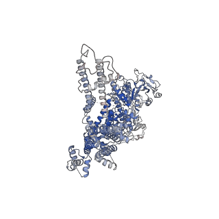 20369_6pkx_B_v1-2
Cryo-EM structure of the zebrafish TRPM2 channel in the presence of ADPR and Ca2+
