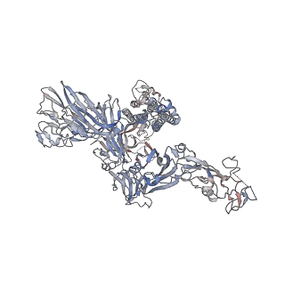13549_7pnm_A_v1-1
Human coronavirus OC43 spike glycoprotein ectodomain in complex with the 46C12 antibody Fab fragment