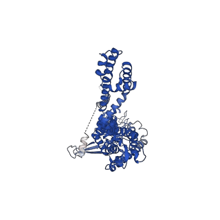 20449_6pqo_C_v1-1
Cryo-EM structure of the human TRPA1 ion channel in complex with the covalent agonist JT010