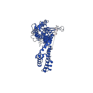 20450_6pqp_A_v1-1
Cryo-EM structure of the human TRPA1 ion channel in complex with the covalent agonist BITC