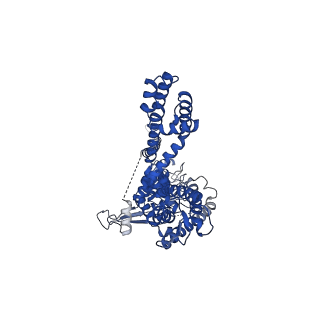 20451_6pqq_C_v1-1
Cryo-EM structure of human TRPA1 C621S mutant in the apo state
