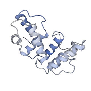 17848_8psa_B_v1-0
Asymmetric unit of the yeast fatty acid synthase in the semi non-rotated state with ACP at the ketosynthase domain (FASam sample)