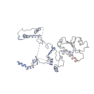 13619_7pt6_I_v1-0
Structure of MCM2-7 DH complexed with Cdc7-Dbf4 in the presence of ATPgS, state III