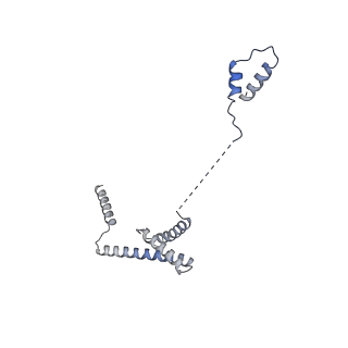 13660_7pua_Cb_v1-0
Middle assembly intermediate of the Trypanosoma brucei mitoribosomal small subunit