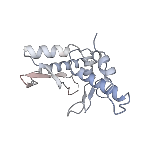 13667_7pvd_a_v1-2
Structure of the membrane soluble spike complex from the Lassa virus in a C1-symmetric map focused on the ectodomain