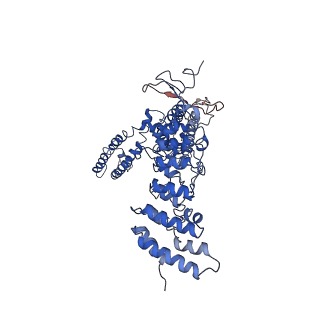 20494_6pvn_B_v1-3
Cryo-EM structure of mouse TRPV3-Y564A in putative sensitized state at 4 degrees Celsius