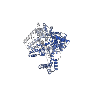 13906_7qd4_D_v1-0
Cryo-EM structure of Tn4430 TnpA transposase from Tn3 family in complex with 100 bp long transposon end DNA