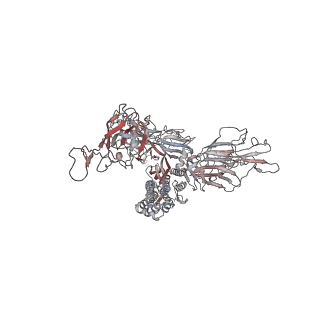 13919_7qdh_B_v1-1
SARS-CoV-2 S protein S:D614G mutant 1-up