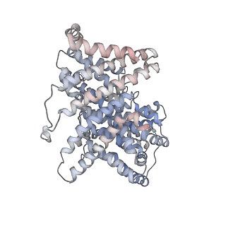 13930_7qe5_A_v1-1
Structure of the membrane domains of the sialic acid TRAP transporter HiSiaQM from Haemophilus influenzae