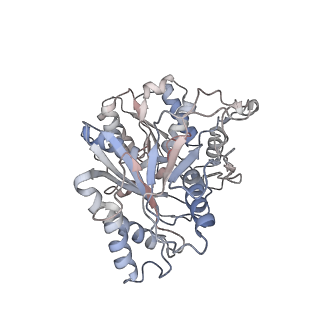 18386_8qg0_A_v1-1
Archaeoglobus fulgidus AfAgo complex with AfAgo-N protein (fAfAgo) bound with 17 nt RNA guide and 17 nt DNA target