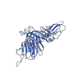 18560_8qpr_A_v1-0
SARS-CoV-2 S protein bound to human neutralising antibody UZGENT_G5