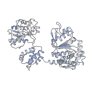 4621_6qs4_A_v1-2
Two-Step Activation Mechanism of the ClpB Disaggregase for Sequential Substrate Threading by the Main ATPase Motor.