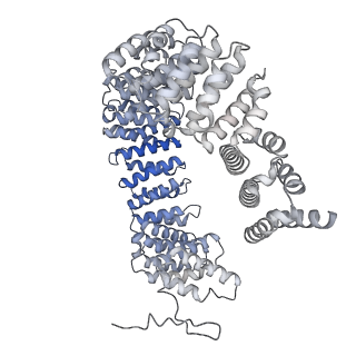 14146_7qtt_C_v1-3
Structural organization of a late activated human spliceosome (Baqr, core region)