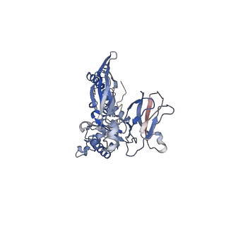 4655_6qvk_3M_v1-0
The cryo-EM structure of bacteriophage phi29 prohead
