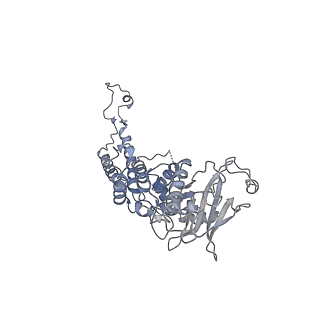 4669_6qxm_D_v1-1
Cryo-EM structure of T7 bacteriophage portal protein, 12mer, open valve