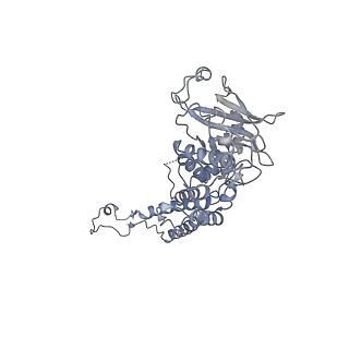 4669_6qxm_G_v1-1
Cryo-EM structure of T7 bacteriophage portal protein, 12mer, open valve