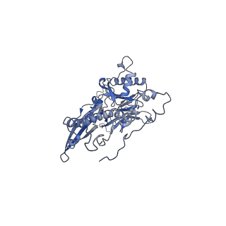 4681_6qz0_3P_v1-0
The cryo-EM structure of the head of the genome empited bacteriophage phi29