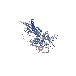 4681_6qz0_5H_v1-0
The cryo-EM structure of the head of the genome empited bacteriophage phi29