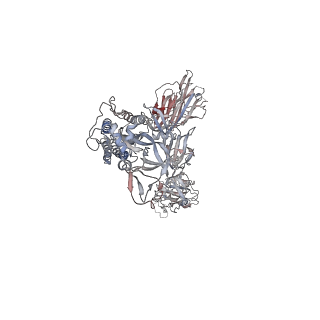 14250_7r40_A_v1-3
Structure of the SARS-CoV-2 spike glycoprotein in complex with the 87G7 antibody Fab fragment