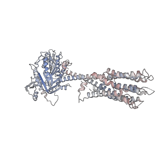 4721_6r4o_A_v1-1
Structure of a truncated adenylyl cyclase bound to MANT-GTP, forskolin and an activated stimulatory Galphas protein