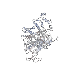 18947_8r65_A_v1-0
1918 H1N1 Viral polymerase heterotrimer in complex with 4 repeat serine-5 phosphorylated PolII peptide with ordered PB2 C-terminal domains