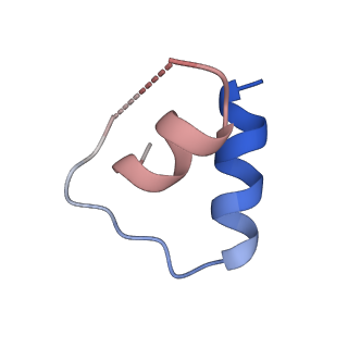 24286_7r6q_L_v1-3
State E2 nucleolar 60S ribosome biogenesis intermediate - Foot region model