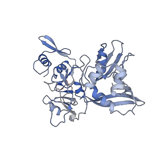 24391_7rb0_A_v1-2
Cryo-EM structure of SARS-CoV-2 NSP15 NendoU at pH 7.5
