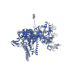24424_7rdq_D_v1-1
Cryo-EM structure of Thermus thermophilus reiterative transcription complex with 11nt oligo-G RNA
