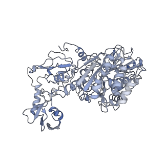 4874_6rfs_A_v1-1
Cryo-EM structure of a respiratory complex I mutant lacking NDUFS4