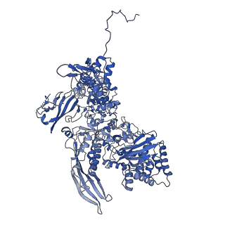 4888_6ric_B_v1-1
Structure of the core Vaccinia Virus DNA-dependent RNA polymerase complex