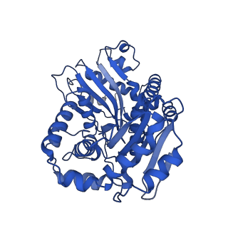 24484_7rjc_A_v1-2
Complex III2 from Candida albicans, inhibitor free, Rieske head domain in intermediate position