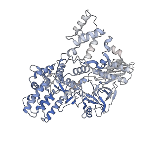 4901_6rja_F_v1-5
Cryo-EM structure of St1Cas9-sgRNA-tDNA20-AcrIIA6 dimeric assembly.
